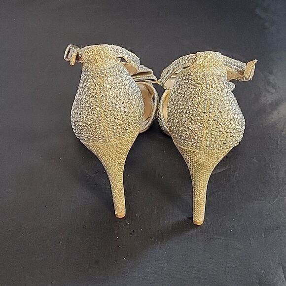 I.N.C. WOMEN'S REESIE RHINESTONE BOW EVENING SANDALS, CREATED for MACY'S WOMEN'S - Picture 8 of 16